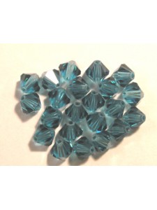 Swar Bi-cone Bead 5mm Indicolite