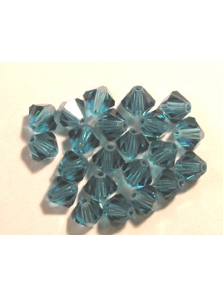 Swar Bi-cone Bead 5mm Indicolite