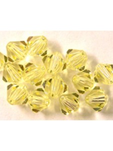 Swar Bi-cone Bead 8mm Jonquil