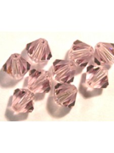 Swar Bi-cone Bead 5mm Light Amethyst