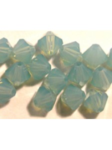 Swar Bi-cone Bead 4mm Pacific Opal