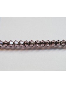 Swar Bicone Bead 3mm Antique Pink