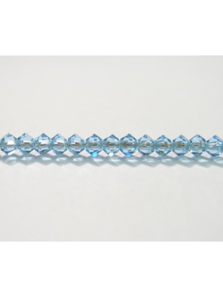 Swar Bicone Bead 3mm Aquamarine