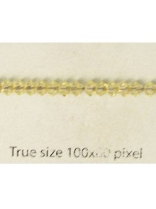 Swar Bicone Bead 3mm Jonquil