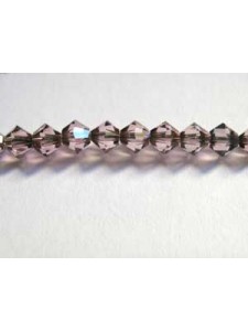 Swar Bi-cone Bead 4mm Antique Pink