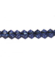 Swar Bi-cone Bead 4mm Sapphire