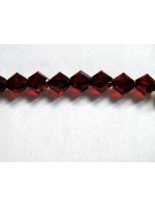 Swar Bicone Bead 5mm  Siam