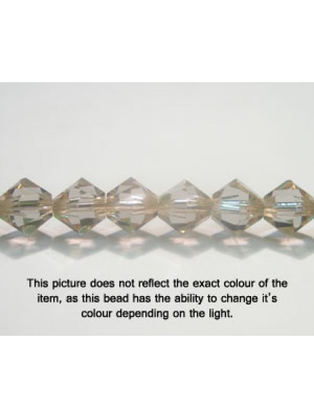 Swar Bicone Bead 6mm Cantaloupe