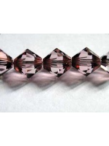 Swar Bi-cone Bead 8mm Antique Pink