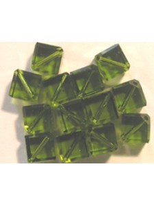 Swar Diagonal Cube 6mm Olivine