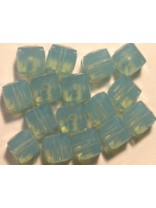 Swar Cube Bead 4mm Pacific Opal