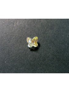 Swar Butterfly Bead 5mm Clear AB