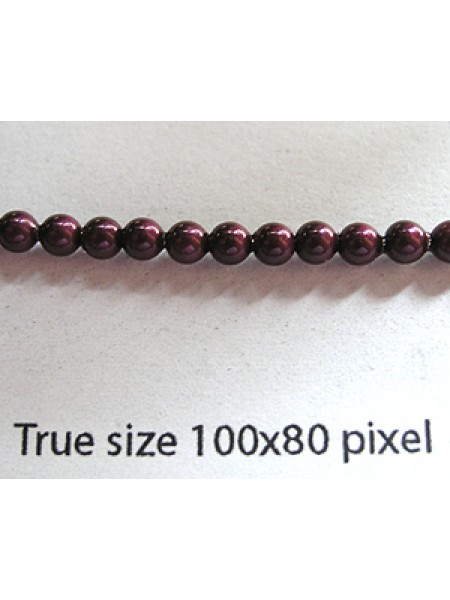 Swar Pearl 3mm Blackberry