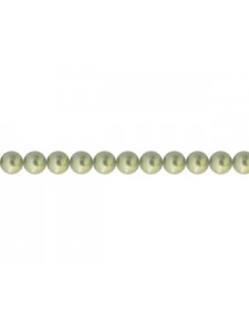 Swar Round Pearl 3mm Light Green