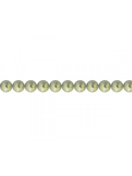 Swar Round Pearl 3mm Light Green