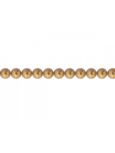 Swar Round Pearl 3mm Copper