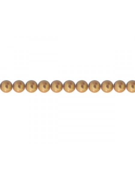 Swar Round Pearl 3mm Copper