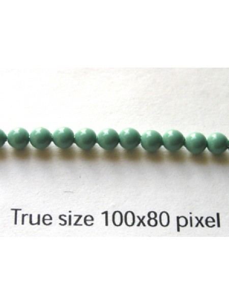 Swar Round Pearl  3mm Round Jade