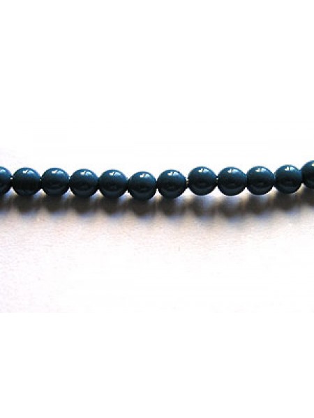 Swar Round Pearl  3mm Round Lapis