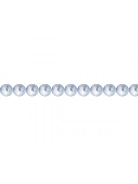 Swar Round Pearl 3mm Light Blue