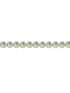 Swar Round Pearl 3mm Powder Green