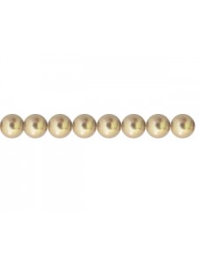 Swar Round Pearl 4mm Bronze