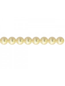 Swar Round Pearl 4mm Gold