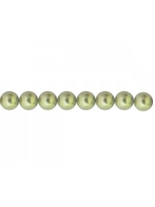 Swar Round Pearl 4mm Light Green