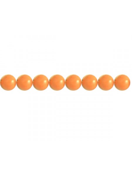 Swar Round Pearl 4mm Coral