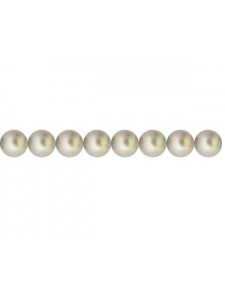 Swar Pearl 4mm Platinum