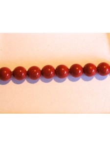 Swar Pearl 4mm Red Coral