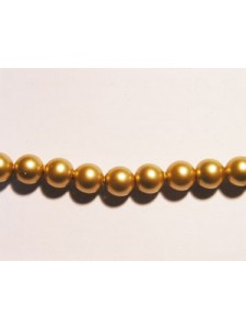 Swar Pearl 4mm Vintage Gold
