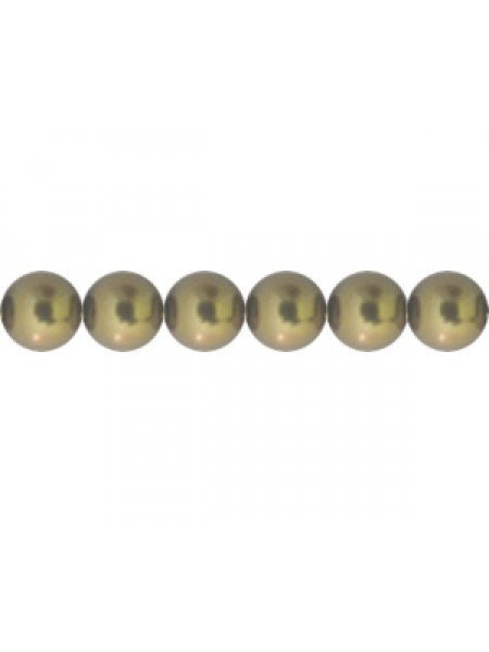 Swar Pearl 5mm Antique Brass