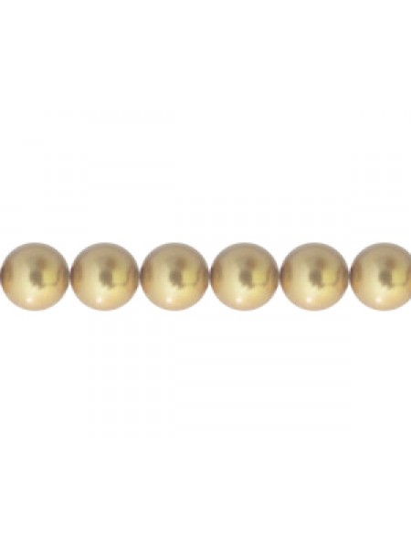 Swar Pearl 5mm Bright Gold