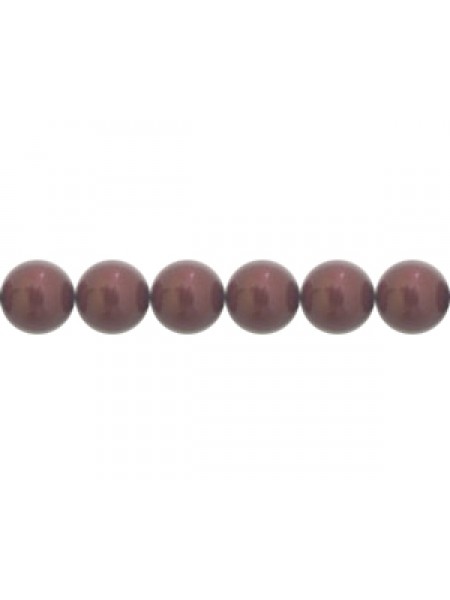 Swar Pearl 5mm Bordeaux