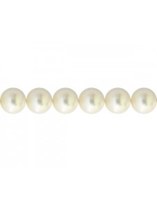 Swar Pearl 5mm Cream Rose Light