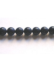 Swar Pearl  5mm Round Dark Lapis