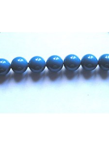 Swar Pearl  5mm Round Lapis