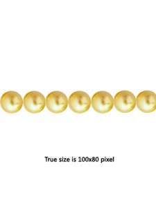 Swar Pearl 5mm Light Gold