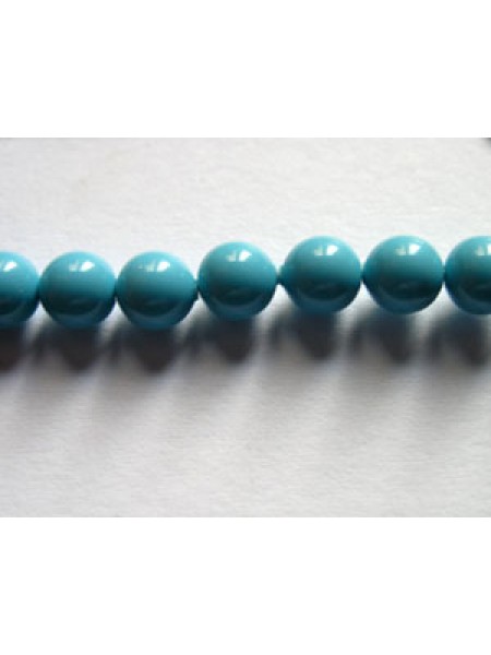 Swar Pearl 5mm Round Turquoise