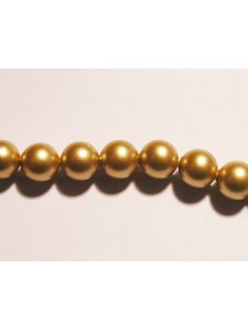 Swar Pearl 5mm Vintage Gold