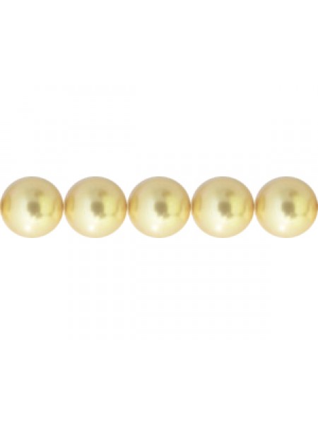 Swar Pearl 6mm Gold