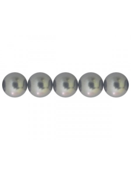 Swar Pearl 6mm Dark Grey