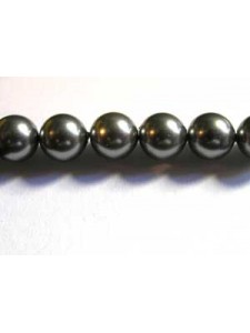 Swar Pearl 6mm Round Grey