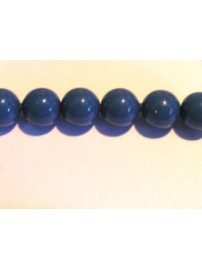 Swar Pearl  6mm Round Lapis