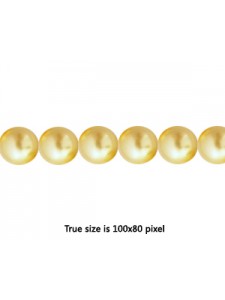 Swar Pearl 6mm Light Gold