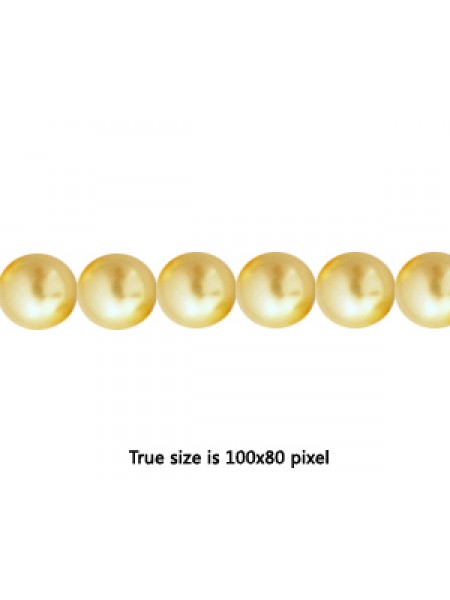 Swar Pearl 6mm Light Gold