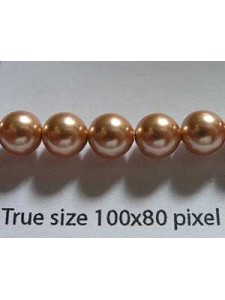 Swar Pearl 6mm Rose Gold