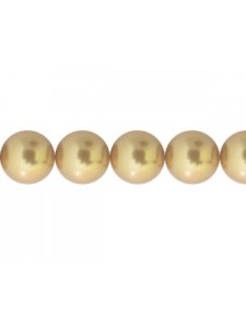 Swar Pearl 7mm Bright Gold