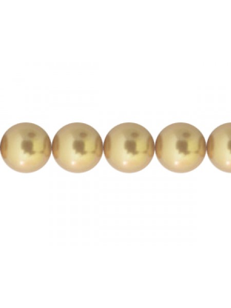 Swar Pearl 7mm Bright Gold